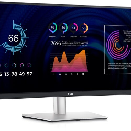 DELL P Series P3424WE monitor komputerowy 86,7 cm (34.1") 3440 x 1440 px 4K Ultra HD LCD Czarny