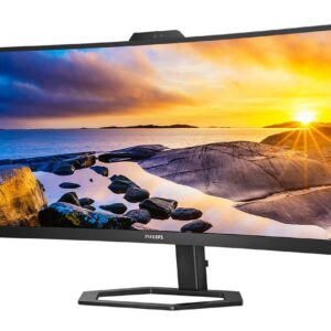 Philips | 34E1C5600HE/00 | 34 " | VA | 3440 x 1440 pikseli | 21:9 | 4 ms | 300 cd/m2 | Czarny | Ilość portów HDMI 1 | 100 Hz