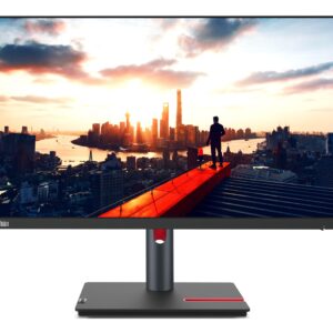 Lenovo ThinkVision P24h-30 LED display 60,5 cm (23.8") 2560 x 1440 px Quad HD Czarny