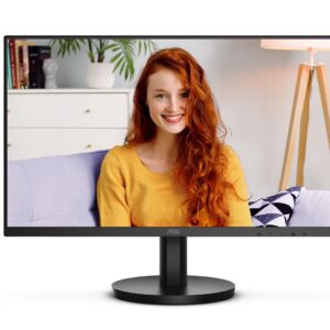 AOC 24B3HMA2 monitor komputerowy 60,5 cm (23.8") 1920 x 1080 px Full HD LED Czarny