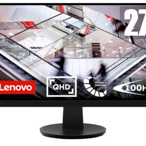 Lenovo N27q 27" QHD WLED 100Hz 300nits AG HDMI, DP Black