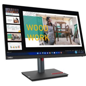 Lenovo ThinkVision P24q-30 LED display 60,5 cm (23.8") 2560 x 1440 px Quad HD Czarny