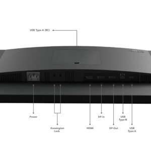 Lenovo ThinkVision P24q-30 LED display 60,5 cm (23.8") 2560 x 1440 px Quad HD Czarny