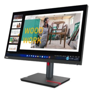 Lenovo ThinkVision P24q-30 LED display 60,5 cm (23.8") 2560 x 1440 px Quad HD Czarny