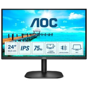 AOC B2 24B2XH/EU LED display 60,5 cm (23.8") 1920 x 1080 px Full HD Czarny