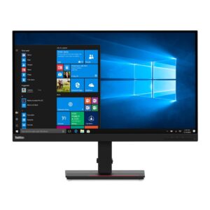 Lenovo ThinkVision T27q-20 monitor komputerowy 68,6 cm (27") 2560 x 1440 px Quad HD LCD Czarny