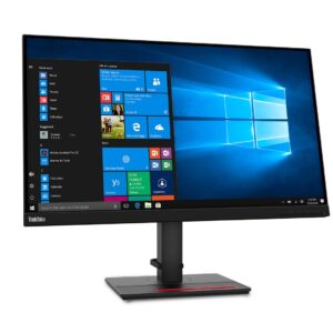 Lenovo ThinkVision T27q-20 monitor komputerowy 68,6 cm (27") 2560 x 1440 px Quad HD LCD Czarny