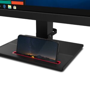 Lenovo ThinkVision T27q-20 monitor komputerowy 68,6 cm (27") 2560 x 1440 px Quad HD LCD Czarny