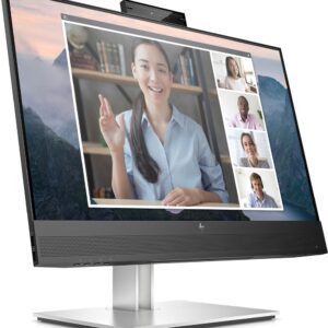 HP E24mv G4 60,5 cm (23.8") 1920 x 1080 px monitor Full HD Czarny, Srebrny
