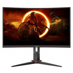 AOC G2 C27G2Z3/BK monitor komputerowy 68,6 cm (27") 1920 x 1080 px Full HD LED Czarny, Czerwony
