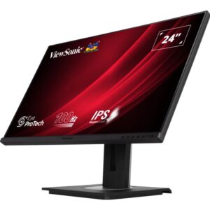 Viewsonic VG Series VG2448a monitor komputerowy 61 cm (24") 1920 x 1080 px Full HD LED Czarny