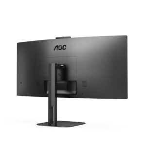 AOC V5 CU34V5CW/BK LED display 86,4 cm (34") 3440 x 1440 px Wide Quad HD Czarny