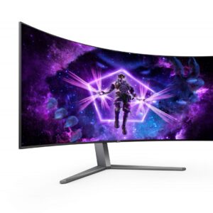 AOC AGON PRO AG456UCZD LED display 114,3 cm (45") 3440 x 1440 px Wide Quad HD OLED Czarny