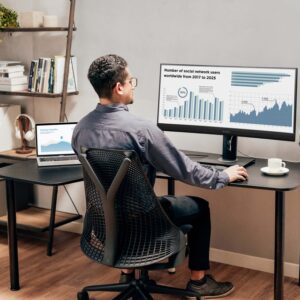 Viewsonic VG3456C monitor komputerowy 86,4 cm (34") 3440 x 1440 px UltraWide Quad HD LED Czarny
