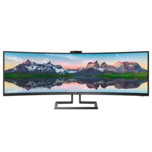 Monitor Philips 499P9H/00 (48,8"; VA; 5120x1440; DisplayPort, HDMI x2; kolor czarny)