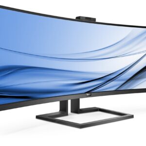 Monitor Philips 499P9H/00 (48,8"; VA; 5120x1440; DisplayPort, HDMI x2; kolor czarny)