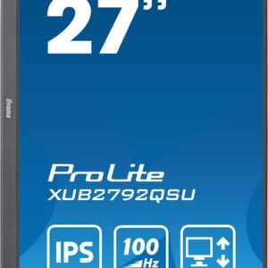 XUB2792QSU-B6 27IN WQHD ETE IPS/2560X1440100HZ 0.4MS 250CD