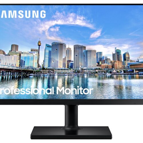Samsung F24T452FQR 61 cm (24") 1920 x 1080 px monitor LED Czarny
