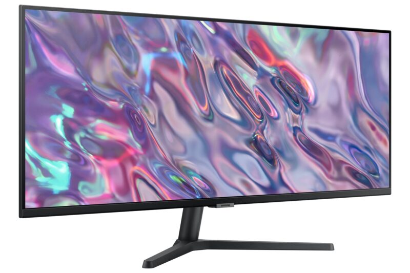 Samsung ViewFinity S5 S50GC monitor komputerowy 86,4 cm (34") 3440 x 1440 px UltraWide Quad HD LED Czarny