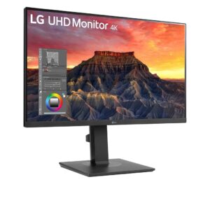 LG 27BQ65UB monitor komputerowy 68,6 cm (27") 3840 x 2160 px 4K Ultra HD LED Czarny