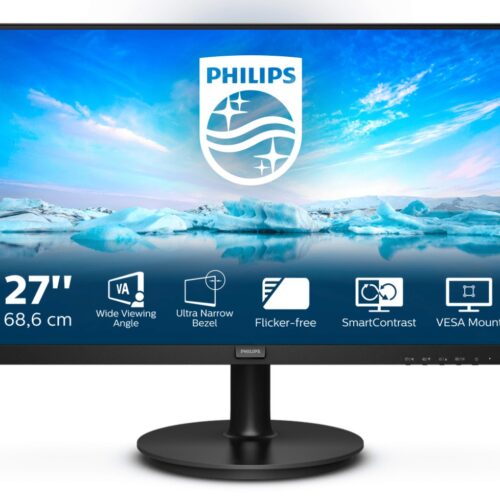 Philips V Line 271V8LA/00 LED display 68,6 cm (27") 1920 x 1080 px Full HD Czarny