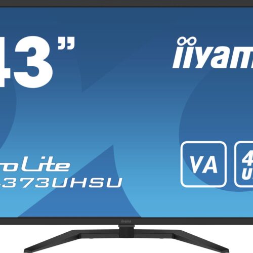 iiyama ProLite X4373UHSU-B1 monitor komputerowy 108 cm (42.5") 3840 x 2160 px 4K Ultra HD Czarny