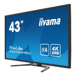 iiyama ProLite X4373UHSU-B1 monitor komputerowy 108 cm (42.5") 3840 x 2160 px 4K Ultra HD Czarny
