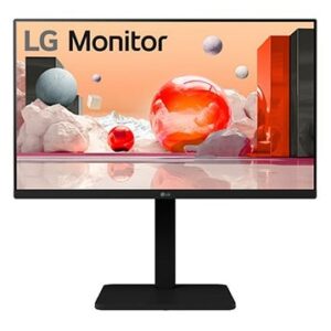 LG 24BA450-B monitor komputerowy 60,5 cm (23.8") 1920 x 1080 px Full HD Czarny