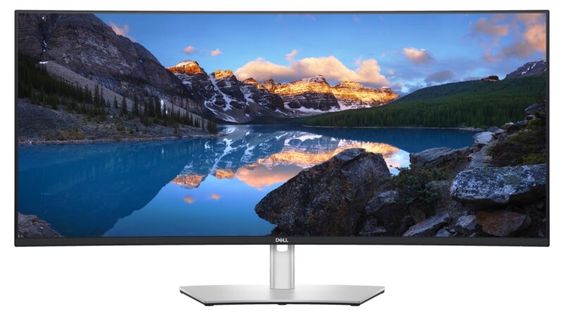 DELL UltraSharp U4021QW LED display 100,8 cm (39.7") 5120 x 2160 px 4K DCI LCD Srebrny
