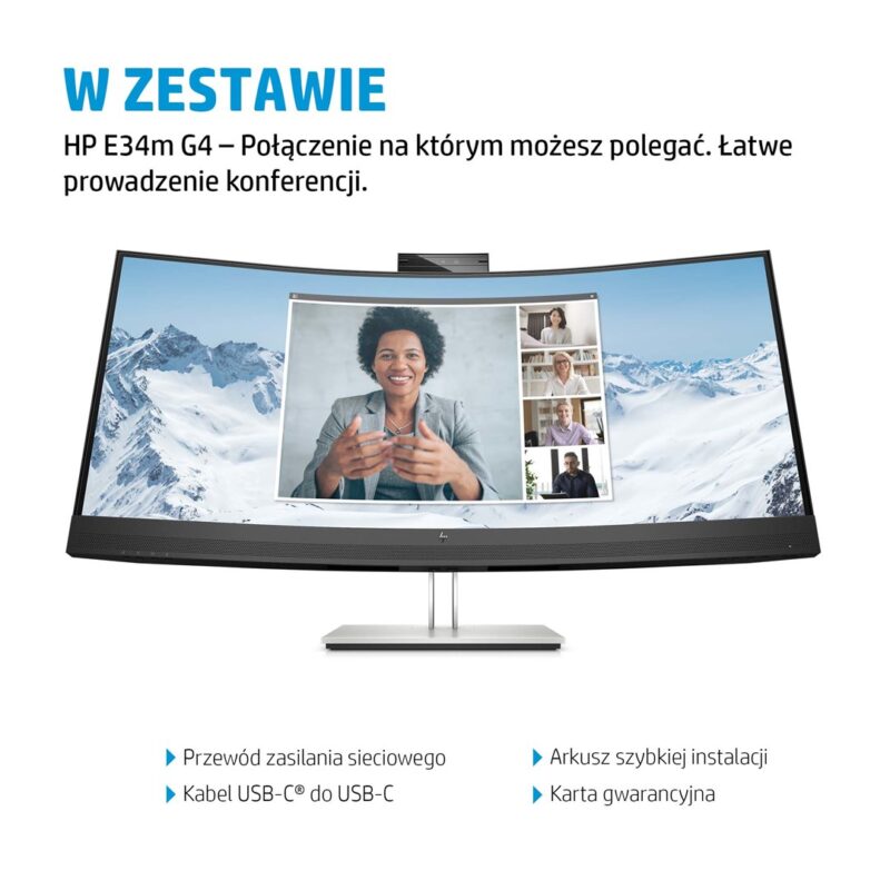 MONITOR HP LED 34” E34m G4 (40Z26AA)