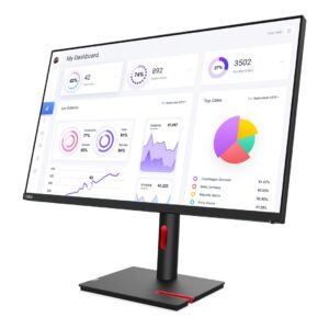 Lenovo ThinkVision T32p-30 LED display 80 cm (31.5") 3840 x 2160 px 4K Ultra HD Czarny
