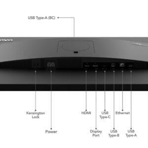 Lenovo ThinkVision T32p-30 LED display 80 cm (31.5") 3840 x 2160 px 4K Ultra HD Czarny