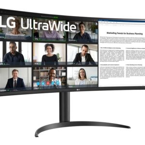 LG 34WR55QK-B monitor komputerowy 86,4 cm (34") 3440 x 1440 px Wide Quad HD Czarny