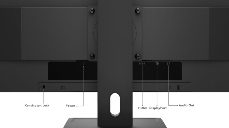 Lenovo ThinkVision E27q-20 27" 2560x1440 16:9 4 ms 350 nits 1000:1 HDMI, DP Raven Black
