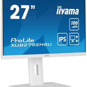iiyama ProLite XUB2792HSU-W6 LED display 68,6 cm (27") 1920 x 1080 px Full HD Biały