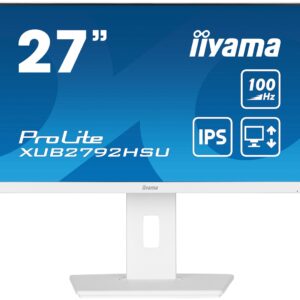 iiyama ProLite XUB2792HSU-W6 LED display 68,6 cm (27") 1920 x 1080 px Full HD Biały