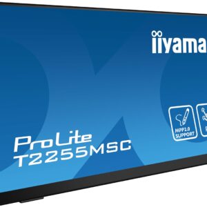 iiyama ProLite T2255MSC-B1 monitor komputerowy 54,6 cm (21.5") 1920 x 1080 px Full HD LCD Ekran dotykowy Czarny