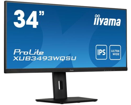 iiyama XUB3493WQSU-B5 | 34″ UWQHD IPS | HDMI DP USB UltraWide