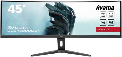 iiyama G-Master Red Eagle 45″ Curved | Dual QHD 165Hz | UltraWide