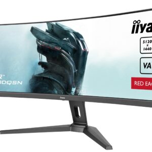 iiyama G-MASTER RED EAGLE CURVED monitor komputerowy 114,3 cm (45") 5120 x 1440 px Dual QHD LED Czarny