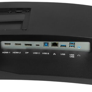 iiyama G-MASTER RED EAGLE CURVED monitor komputerowy 114,3 cm (45") 5120 x 1440 px Dual QHD LED Czarny