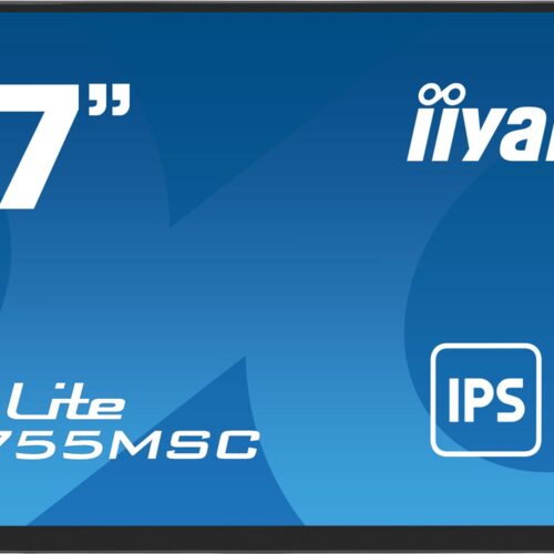 iiyama ProLite T2755MSC-B1 monitor komputerowy 68,6 cm (27") 1920 x 1080 px Full HD LED Ekran dotykowy Blad Czarny