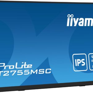 iiyama ProLite T2755MSC-B1 monitor komputerowy 68,6 cm (27") 1920 x 1080 px Full HD LED Ekran dotykowy Blad Czarny