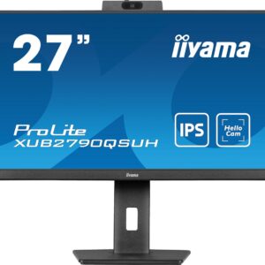 iiyama ProLite XUB2790QSUH-B1 monitor komputerowy 68,6 cm (27") 2560 x 1440 px 4K Ultra HD LED Czarny