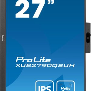 iiyama ProLite XUB2790QSUH-B1 monitor komputerowy 68,6 cm (27") 2560 x 1440 px 4K Ultra HD LED Czarny