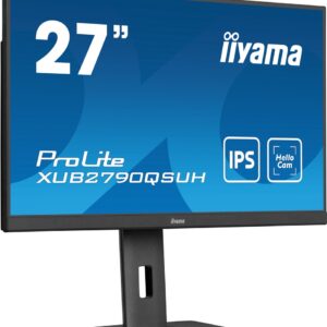 iiyama ProLite XUB2790QSUH-B1 monitor komputerowy 68,6 cm (27") 2560 x 1440 px 4K Ultra HD LED Czarny