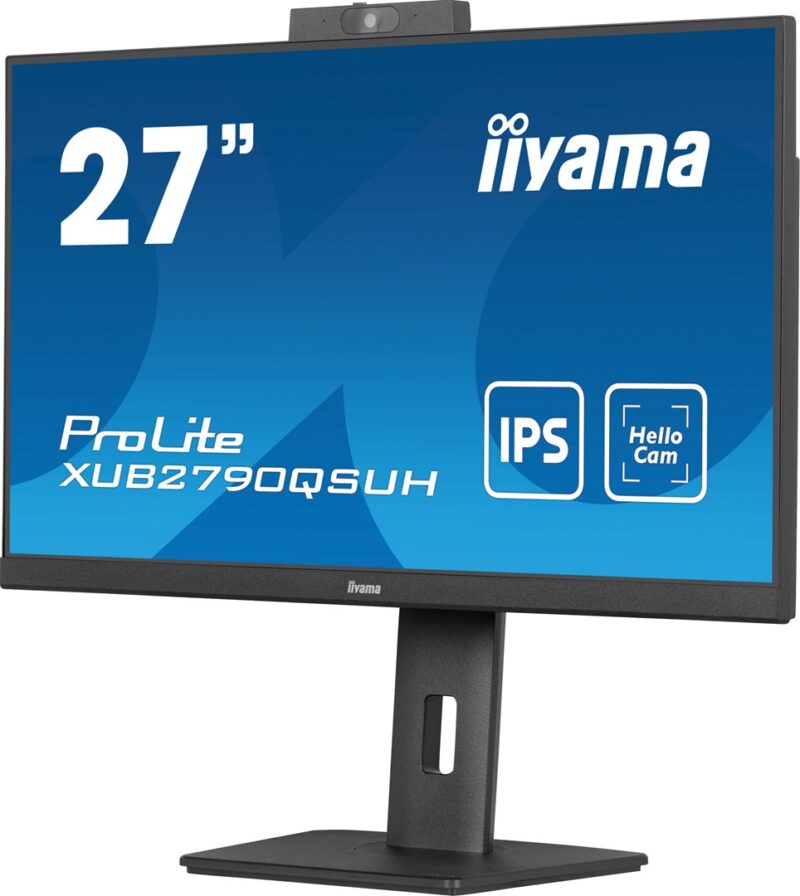 iiyama ProLite XUB2790QSUH-B1 monitor komputerowy 68,6 cm (27") 2560 x 1440 px 4K Ultra HD LED Czarny