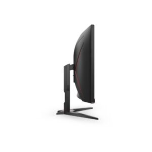 AOC G2 CU34G2XE/BK LED display 86,4 cm (34") 3440 x 1440 px Wide Quad HD LCD Czarny, Czerwony
