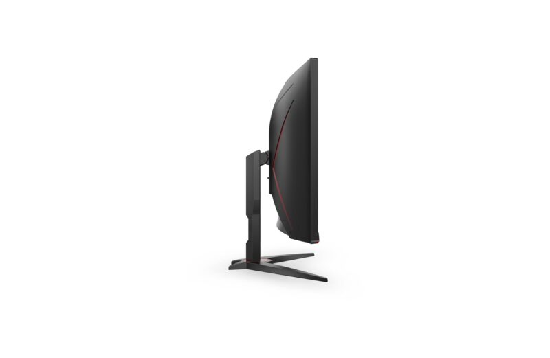 AOC G2 CU34G2XE/BK LED display 86,4 cm (34") 3440 x 1440 px Wide Quad HD LCD Czarny, Czerwony