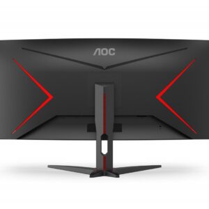 AOC G2 CU34G2XE/BK LED display 86,4 cm (34") 3440 x 1440 px Wide Quad HD LCD Czarny, Czerwony